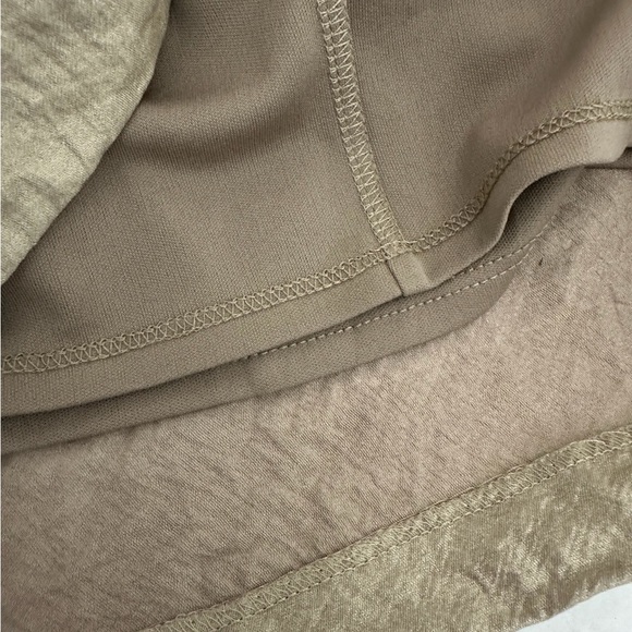 Jessica Howard Champagne Gold Sleeveless Cocktail Dress Bead Accent Y2K Size 10 - Picture 6 of 10